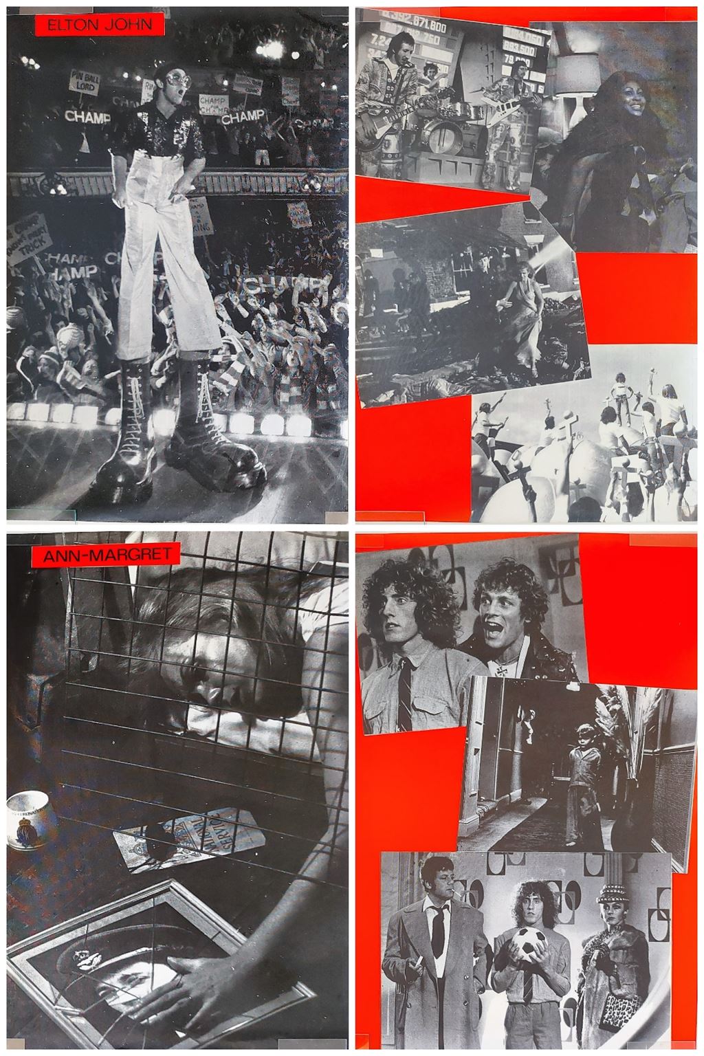 TOMMY ORIGINAL UK MARLER HALEY DOUBLE CROWN FILM POSTER 1975