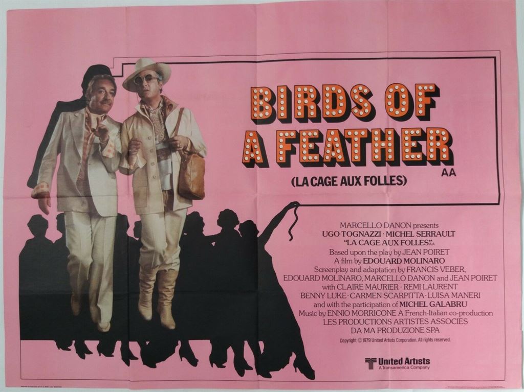BIRDS OF A FEATHER ORIGINAL UK QUAD FILM POSTER 1978