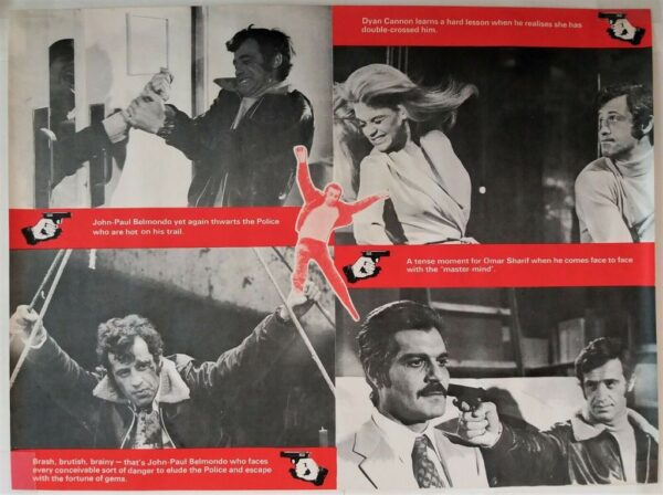 THE BURGLARS ORIGINAL UK QUAD MARLER HALEY FILM POSTER 1971