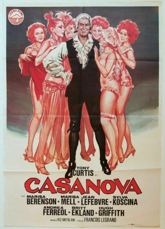 CASANOVA ORIGINAL SPANISH ONE SHEET FILM POSTER 1977