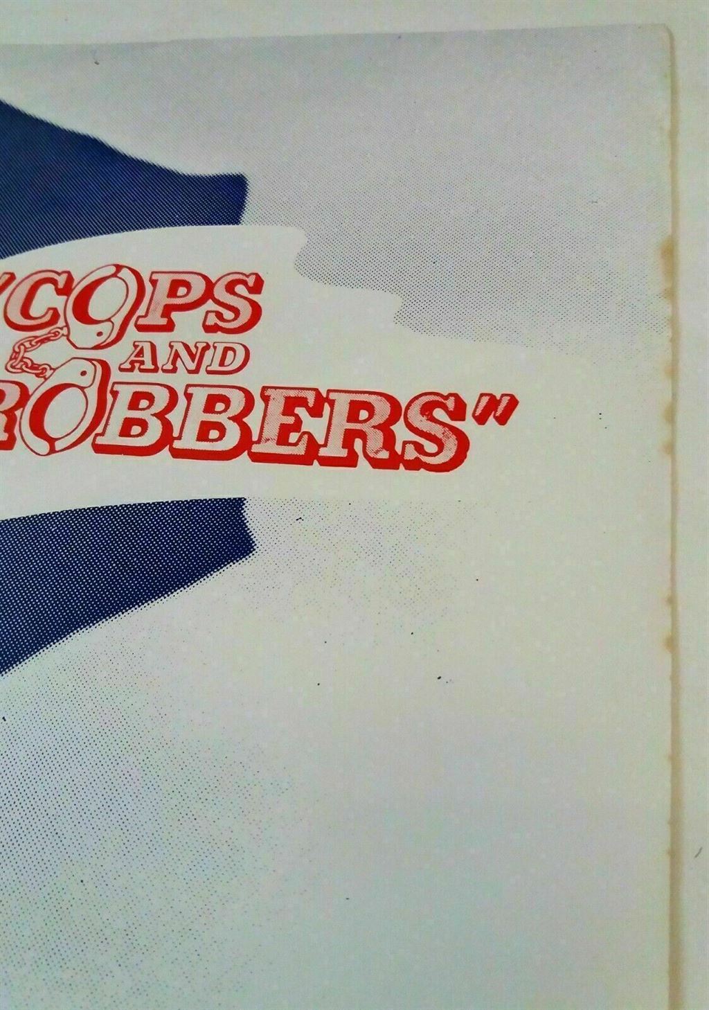 COPS AND ROBBERS ORIGINAL UK DOUBLE CROWNS AND QUAD FILM POSTERS 1973 - Image 7