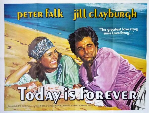 TODAY IS FOREVER ORIGINAL UK QUAD FILM POSTER 1976