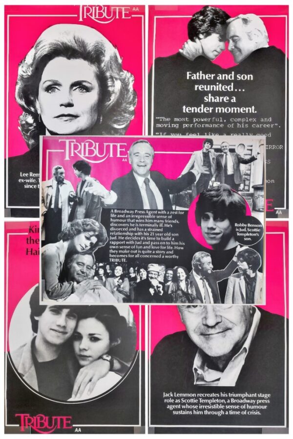 TRIBUTE ORIGINAL UK SET OF 5 MARLER HALEY FILM POSTERS 1980
