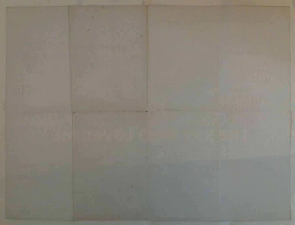 THE SPY WHO LOVED ME ORIGINAL UK QUAD FILM POSTER 1977 JAMES BOND 007 - Image 5