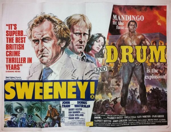 THE ROBE 1953 ORIGINAL UK RE-RELEASE QUAD MOVIE POSTER 1964