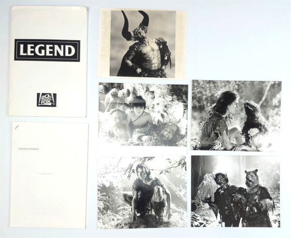 LEGEND ORIGINAL UK PUBLICITY PRESS KIT STILLS 1985 TOM CRUISE