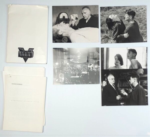1984 ORIGINAL UK PUBLICITY PRESS KIT STILLS 1984
