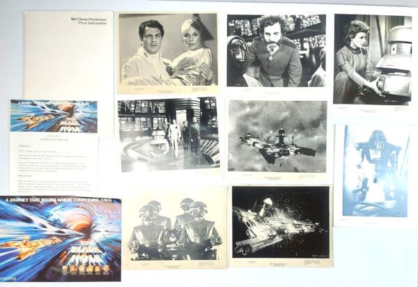 BLACK HOLE ORIGINAL UK PUBLICITY PRESS KIT STILLS 1979