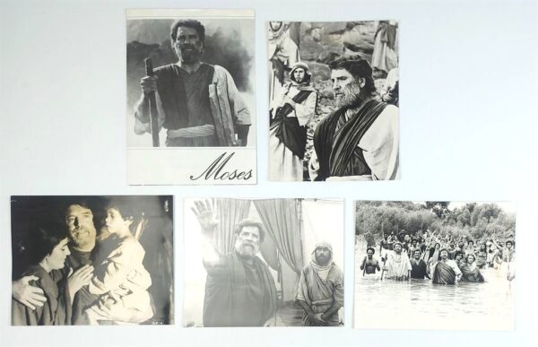 MOSES: THE LAWGIVER ORIGINAL UK PUBLICITY PRESS KIT STILLS 1974