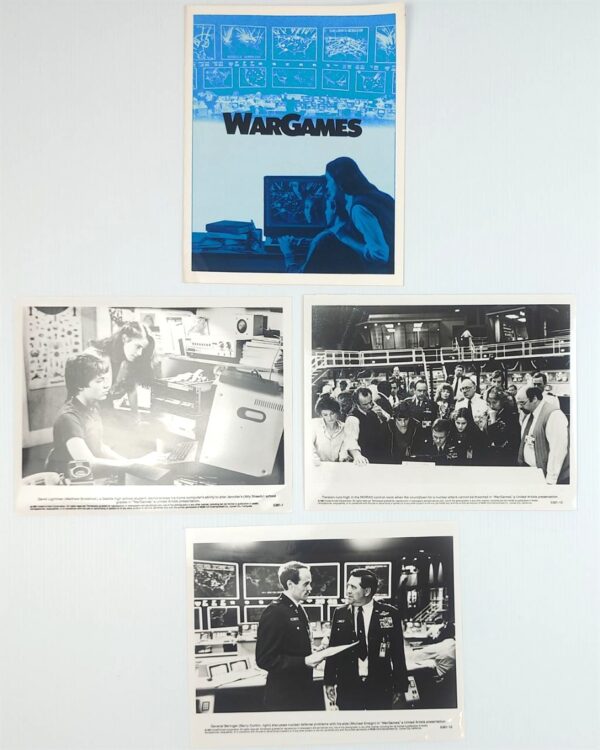 WAR GAMES ORIGINAL UK PUBLICITY PRESS KIT STILLS 1983