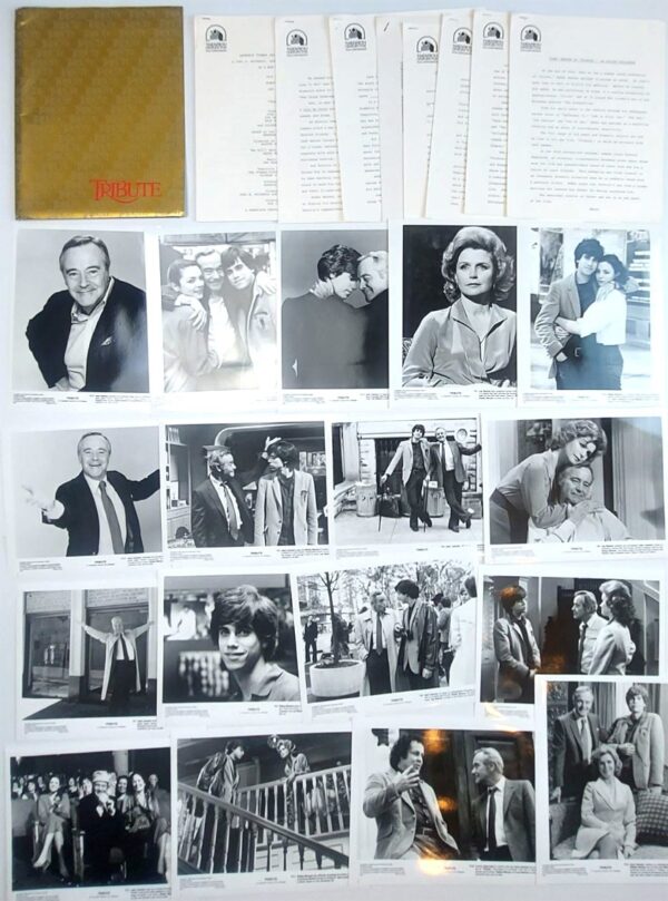 TRIBUTE ORIGINAL UK PUBLICITY PRESS KIT STILLS 1980