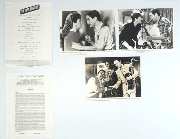 NEW YORK, NEW YORK ORIGINAL UK PUBLICITY PRESS KIT STILLS 1977