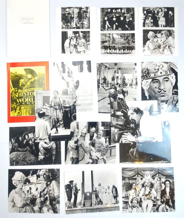 HISTORY OF THE WORLD : PART 1 ORIGINAL UK PUBLICITY PRESS KIT STILLS 1981