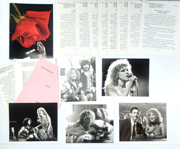 THE ROSE ORIGINAL UK PUBLICITY PRESS KIT STILLS 1979