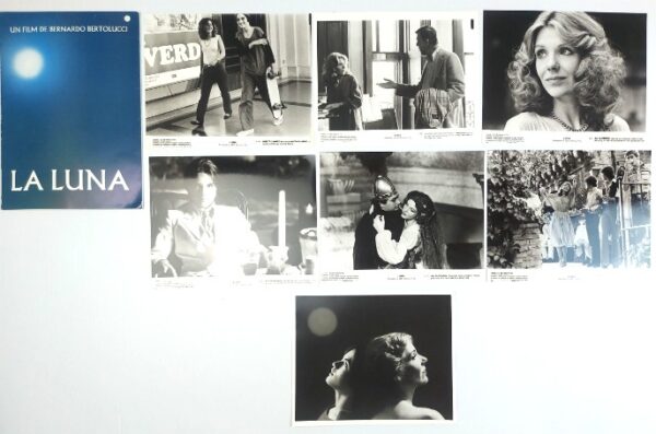 LA LUNA ORIGINAL UK PUBLICITY PRESS KIT STILLS 1979 JILL CLAYBURGH