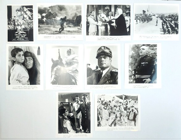 LION OF THE DESERT ORIGINAL UK PUBLICITY PRESS KIT STILLS 1980