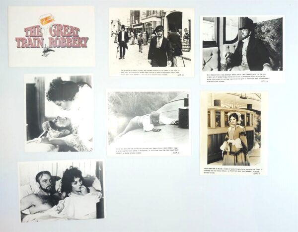 THE GREAT ROBBERY ORIGINAL UK PUBLICITY PRESS KIT STILLS 1978