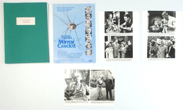 THE MIRROR CRACK'D ORIGINAL UK PUBLICITY PRESS KIT STILLS 1980