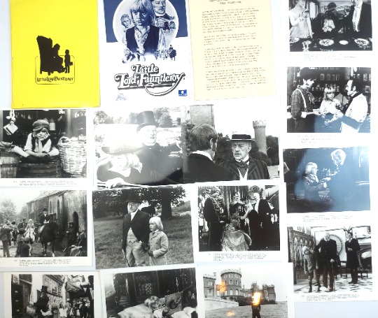 LITTLE LORD FAUNTLEROY ORIGINAL UK PUBLICITY PRESS KIT STILLS 1980