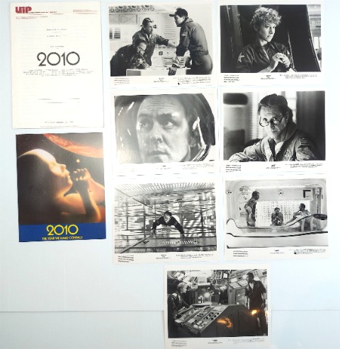 2010: THE YEAR WE MAKE CONTACT  ORIGINAL UK PUBLICITY PRESS KIT STILLS 1984