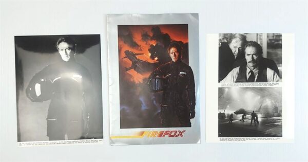 FIREFOX ORIGINAL UK PUBLICITY PRESS KIT STILLS 1982