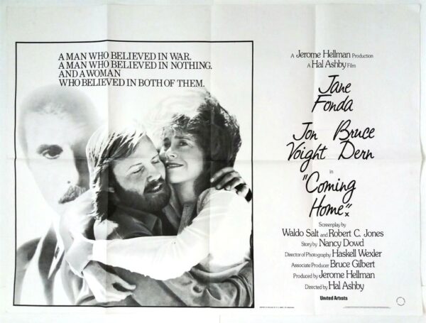 COMING HOME ORIGINAL UK QUAD FILM POSTER 1978