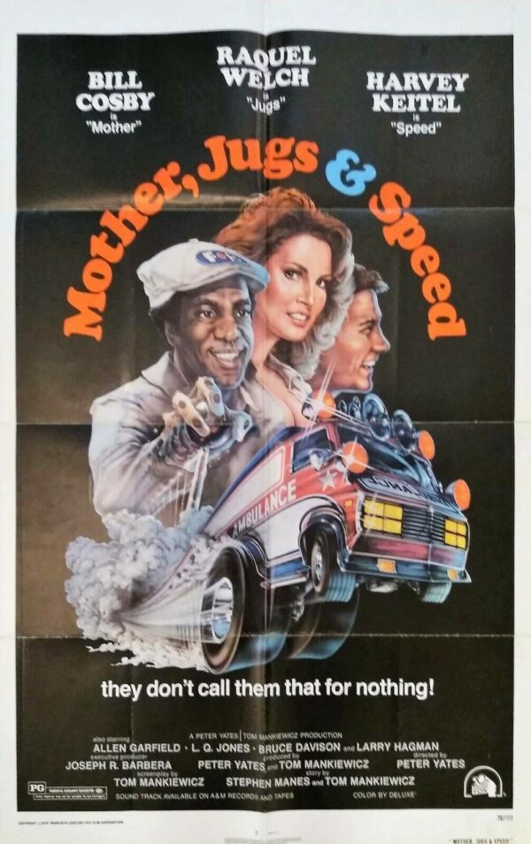 MOTHER, JUGS & SPEED ORIGINAL U.S 1 SHEET FILM POSTER 1976