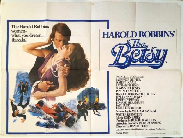 THE BETSY ORIGINAL UK QUAD FILM POSTER 1978  