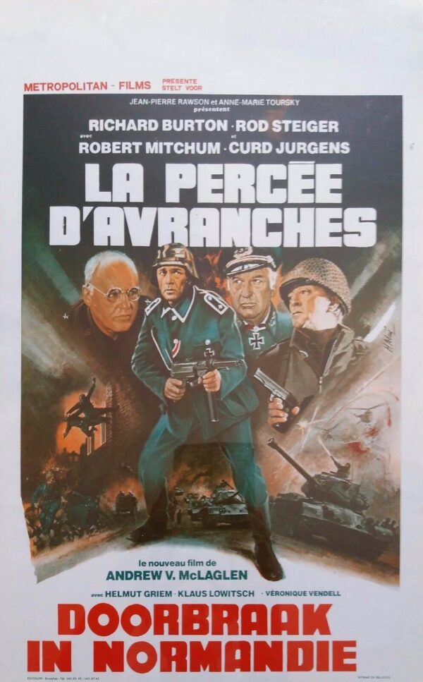 BREAKTHROUGH ORIGINAL BELGIAN FILM POSTER 1979