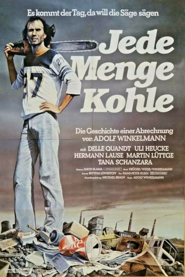 JEDE MENGE KOHLE ORIGINAL GERMAN FILM POSTER 1981