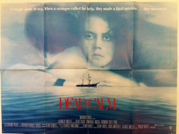 DEAD CALM ORIGINAL UK QUAD FILM POSTER 1989