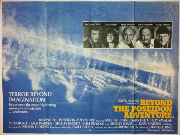 BEYOND THE POSEIDON ADVENTURE ORIGINAL UK QUAD FILM POSTER 1979