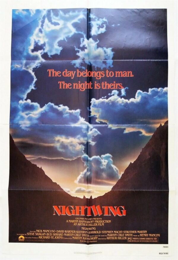 NIGHTWING ORIGINAL U.S ONE SHEET FILM POSTER 1979