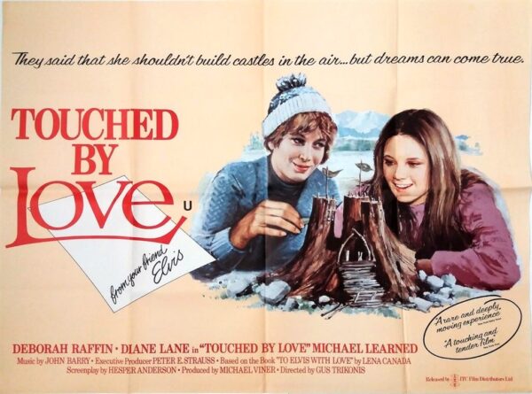 TOUCHED BY LOVE ORIGINAL UK QUAD FILM POSTER 1980 