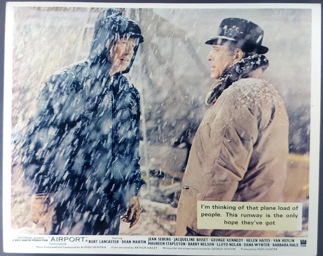 AIRPORT ORIGINAL SET OF 8 UK FOH LOBBY CARDS 1970 - Image 7