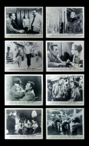 BLOOD MONEY ORIGINAL SET OF 8 UK FOH LOBBY CARDS 1962