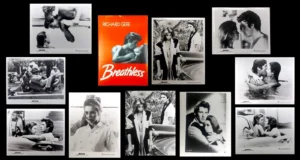BREATHLESS ORIGINAL UK PUBLICITY PRESS KIT STILLS 1983