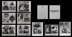 BROADCAST NEWS ORIGINAL UK PUBLICITY PRESS KIT STILLS 1987