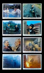 EMPEROR OF THE NORTH ORIGINAL SET OF 8 UK FOH LOBBY CARDS 1973
