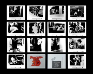 FRIDAY 13TH PART 3 3D ORIGINAL UK PUBLICITY PRESS KIT STILLS 1982