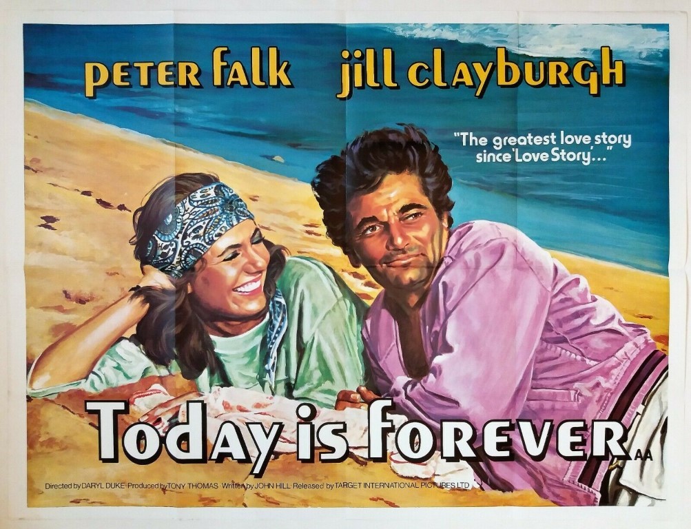 TODAY IS FOREVER ORIGINAL UK QUAD FILM POSTER 1976
