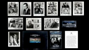 WALL STREET ORIGINAL U.S PUBLICITY PRESS KIT 1987